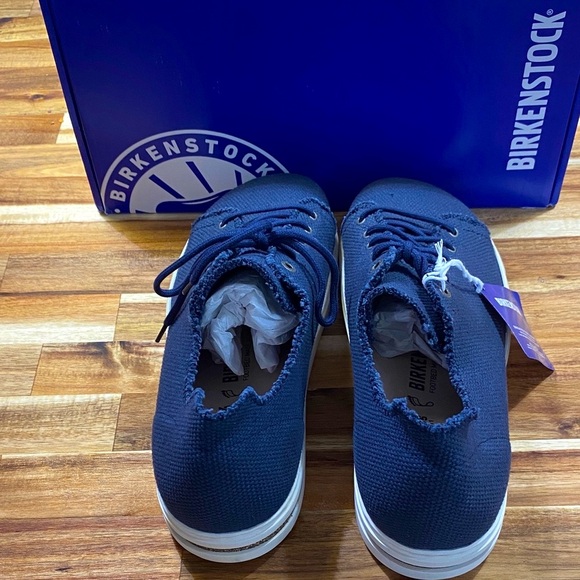 ⭐️NWB- 🇩🇪 Birkenstock Men's Bend Low Decon Midnight Blue Sneakers⭐️⭐️ - Picture 5 of 7
